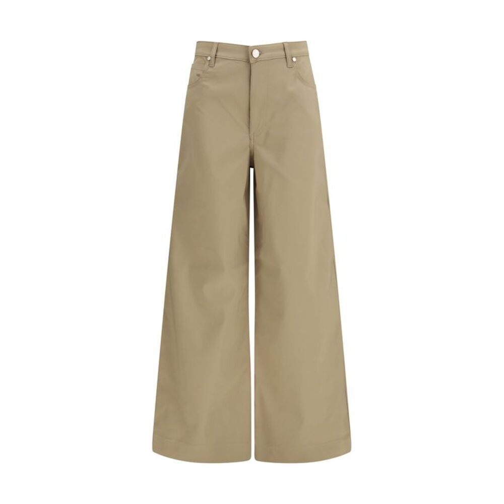 Cruna Women Five-Pocket Stretch Cotton Pants